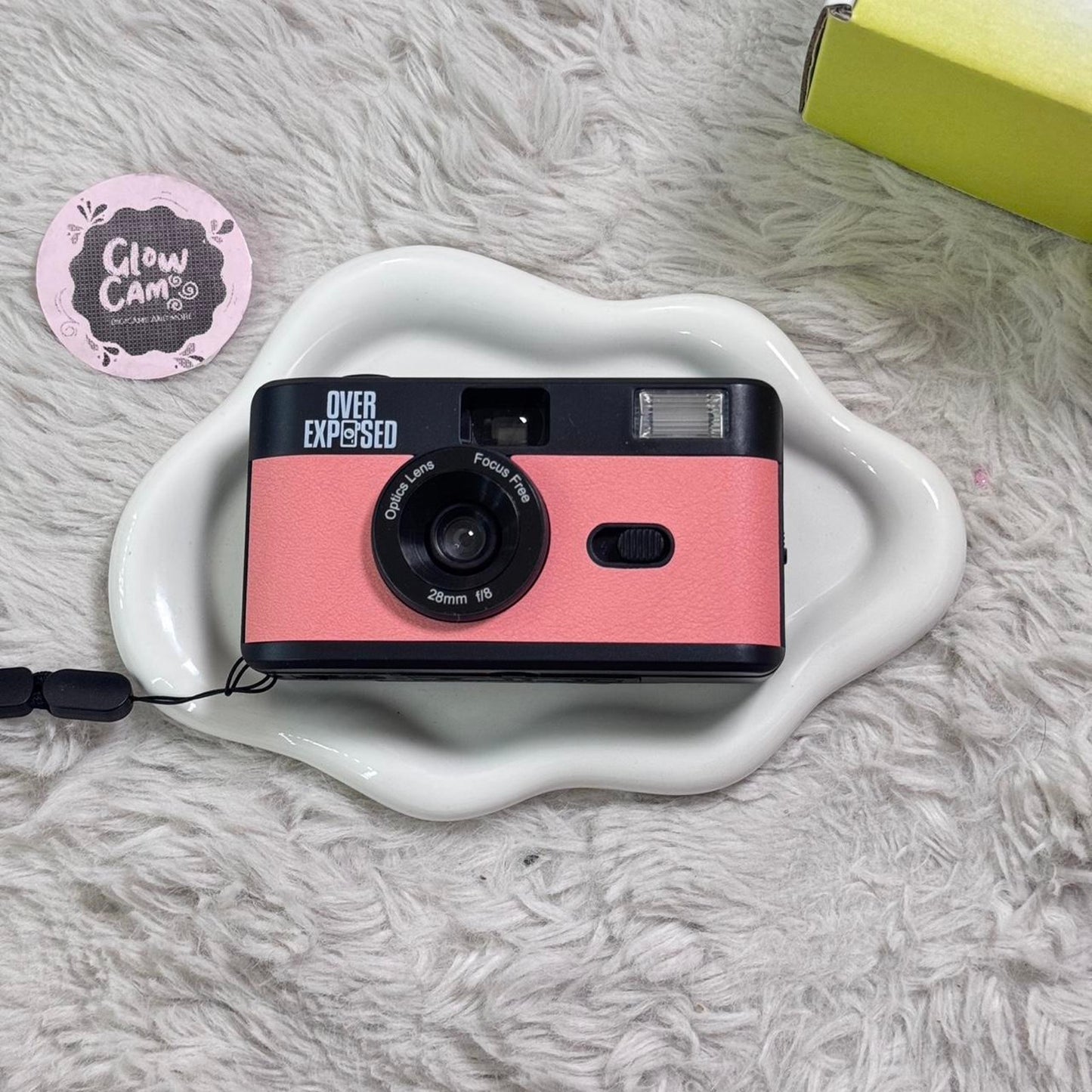 Pink and black 35mm